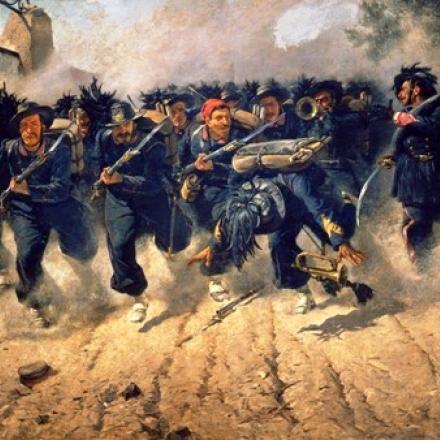 Michele Cammarano, La breccia di Porta Pia, 1871, Museo Nazionale di Capodimonte, Napoli