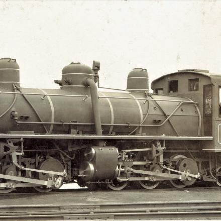 Una locomotiva della ferrovia Belgrado-Skopje del 1915. © Flickr.com 33241618188_2aee7c0435_k