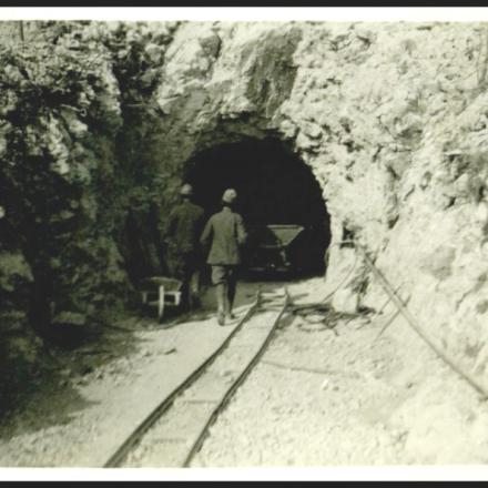 Sabotino: galleria per artiglieria in roccia, 1915 - 1917, ©MCRR