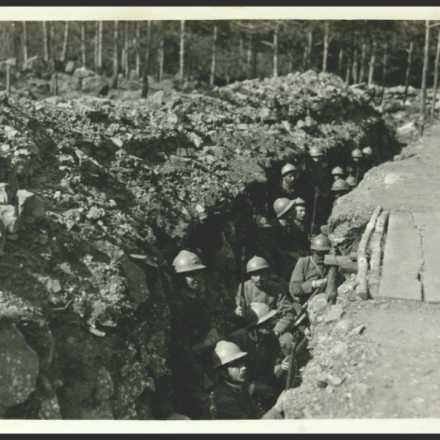 Camminamenti sul monte Sei Busi, 1915-1917, ©MCRR