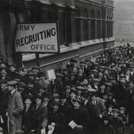 Army recruiting office, Londra