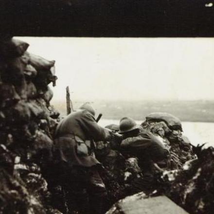 Postazione sul Monte San Michele, ©MCRR