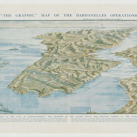 Mappa grafica dei Dardanelli