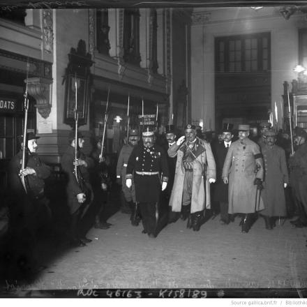 Re Nicola I del Montenegro a Lione - Fonte: Gallica.bnf.fr 