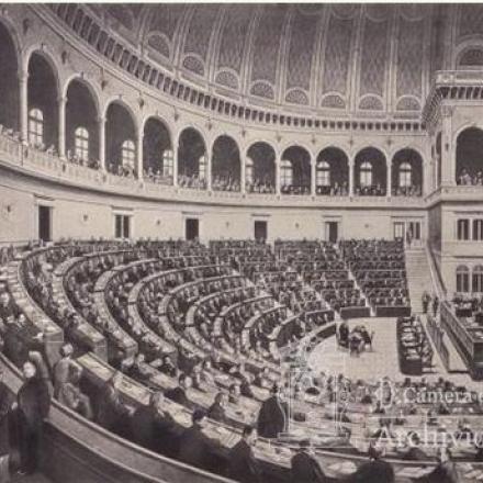 La vecchia aula Comotto di Montecitorio - Archivio storico La Camera 