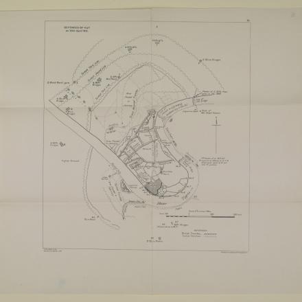 Difese di Kut il 20 Aprile 1916 © Qatar Digital Library Ref: IOR_L_MIL_17_15_72_2, f 21
