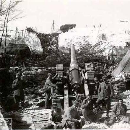 Cannoni sull'altopiano di Asiago - Fonte: Comune di Cinisello Balsamo