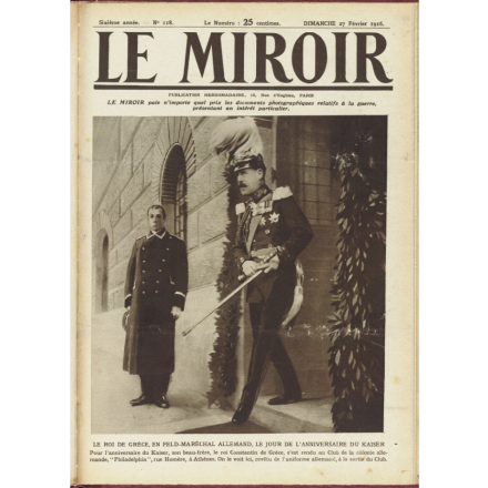 Re Costantino. Fonte: Biblioteca di Storia Moderna e Contemporanea. (Codice TO00188975)