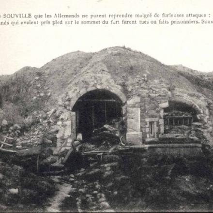 Il Forte di Souville. Fonte: http://verdun2016.centenaire.org/