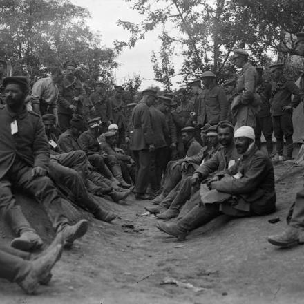 Prigionieri tedeschi nella Somme - Fonte: Imperial War Museum © IWM (Q 123)