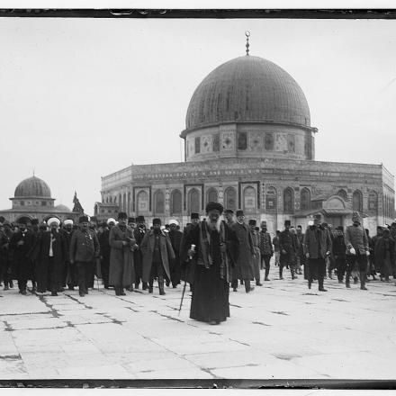 Enver Pasha e Jamal Pasha a Gerusalemme - Fonte: Library of Congress Digital Id 00754