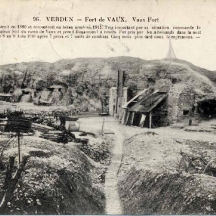 Il Forte di Vaux - Fonte: http://verdun2016.centenaire.org/