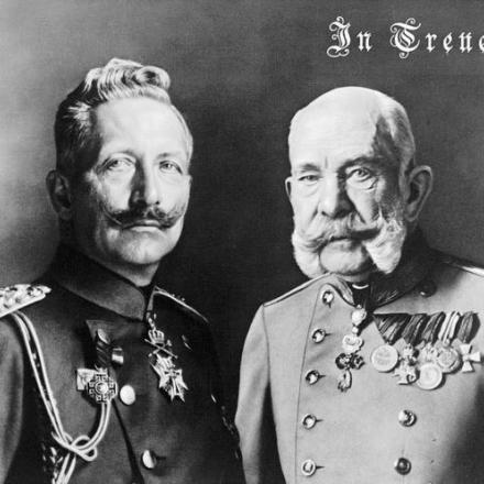Guglielmo II e Francesco Giuseppe  - Fonte: © IWM (Q 52752)