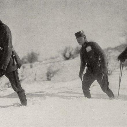 VonFalkenhayn in Transilvania - Fonte: Grande Atlante di fotografie della Grande Guerra