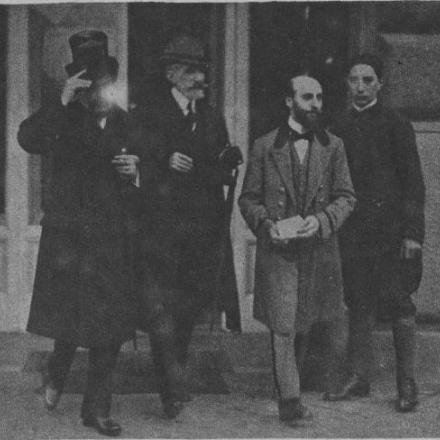 Aristide Briand e Camille Barrère a Roma - Fonte: Le Miroir numero 165 Aristide Briand e Camille Barrère a Roma - Fonte: Le Miroir numero 165