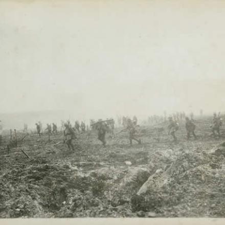 Avanzata canadese a Vimy Ridge. Fonte Canadian War Museum 