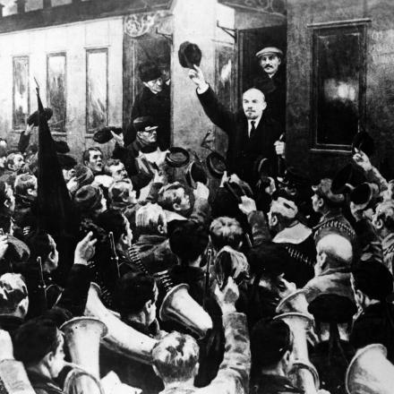 L'arrivo di Lenin a Pietrogrado 