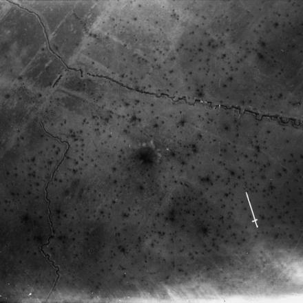 Fronte occidentale, ricognizione aerea del 21 aprile 1917 © IWM (BOX 454-81-5A-51B-1917)