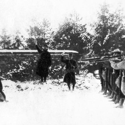 Possibile esecuzione a Verdun al tempo degli ammutinati nel 1917