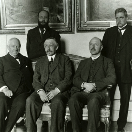 Conferenza socialista di Stoccolma - La delegazione degli stati scandinavi