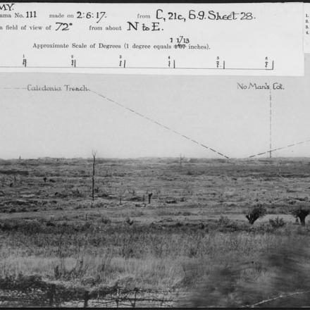Calf Row, Settore Wieltje, Ypres Salient © IWM (HU 100717) 2 giugno 1917