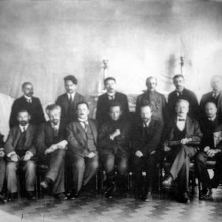 La coalizione del governo provvisorio della Russia (1917). © State museum of political history of Russia  