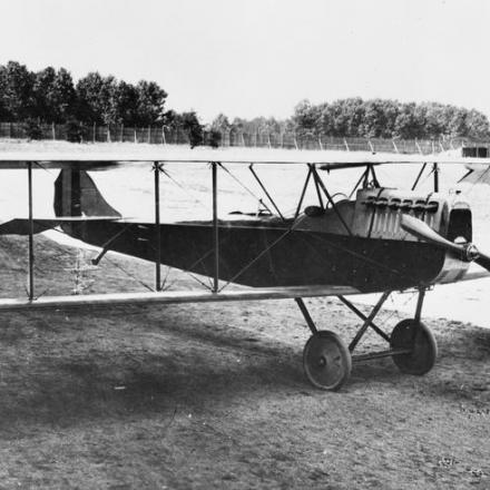 " Biplano biposto da ricognizione e bombardamento SIA 7B come quello utilizzato per il volo Torino Londra. © IWM (Q 68956)"