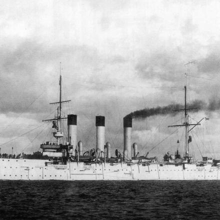 L'incrociatore Aurora della Marina Militare Imperiale Russa. ©aurora.org.ru