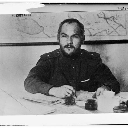 Nikolaj Krylenko © Congress Library pnp_ggbain.28892