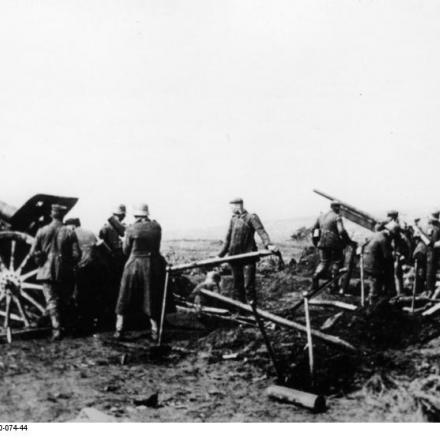 Francia, battaglia contro carri armati a Cambrai. © Bundesarchiv, Bild 146-1970-074-44 _ CC-BY-SA 3.0