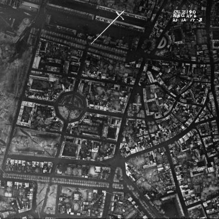 Fotografia aerea di Fressain, 10 km a nord di Cambrai. © IWM BOX 506-190-13LZ-51B-1917