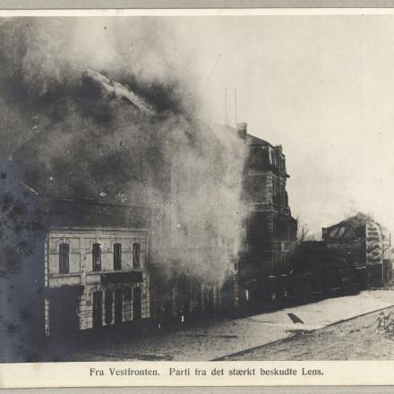Lens. Quartiere pesantemente bombardato © National Library of Denmark CC BY-NC-ND object178131_en