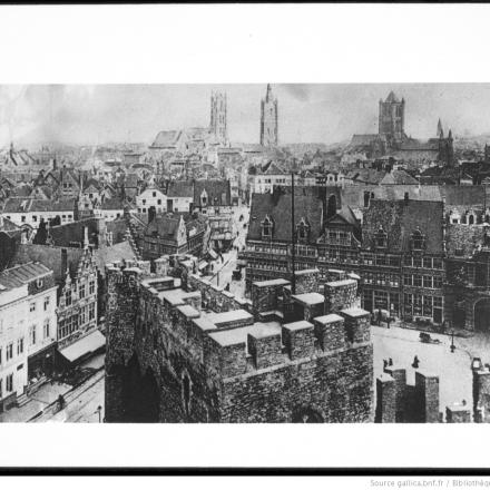 Gand nel 1914 © BNF Gallica - Agence_Rol_ark_12148_btv1b6932272g