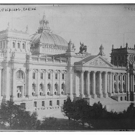 Il Reichstag, Berlino © Congress Library pnp_ggbain.28222