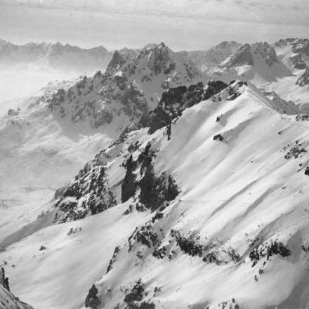 Inverno su La Pria Favella nel massiccio del Pasubio. © IWM Q 65066