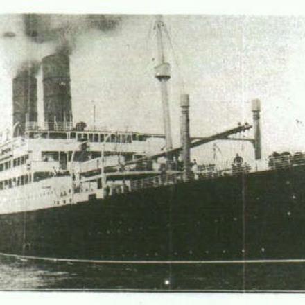 La SS Tuscania affondata dall'U Boat UB 77  il 5 febbraio 2018.  © wikipedia. Author unknown public domain