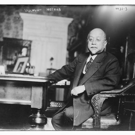 Il Ministro degli esteri del Giappone Ichirō Motono. © Congress Library pnp_ggbain.25820