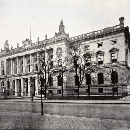 La Camera dei rappresentanti prussiana. Foto del 1900. © wikipedia. Author unknown public domain 