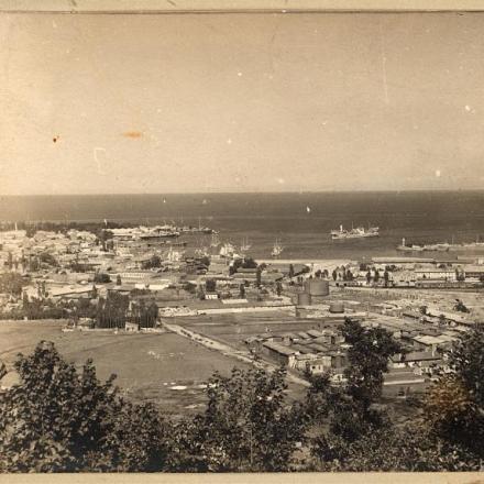 Batum. Vista generale della baia dal Forte II. © Congress Library pnp_prok.02187