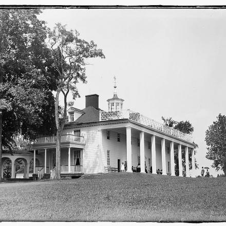 Mount Vernon nel 1918 © Congress Library