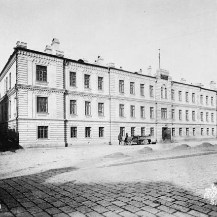 L'edificio occupato dalla Missione militare alleata in Siberia a Vladivostok, 1918-1919. © IWM (Q 58343)