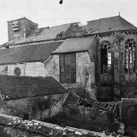 Rovine a Chatillon-sur-Marne, 26 settembre 1918. © IWM (Q 78178)