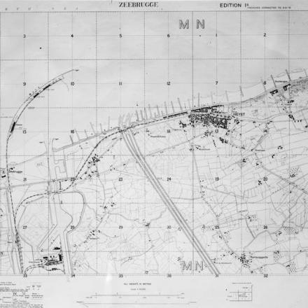 Map N. 0.1126. Zeebrugge. © IWM (Q 14925)