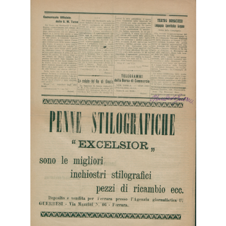 Quarta pagina del Bollettino della guerra del 7 giugno 1915