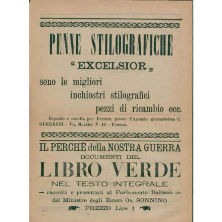 Quarta pagina del Bollettino della guerra del 12 giugno 1915