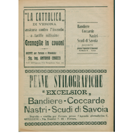 Quarta pagina del Bollettino della guerra del 20 giugno 1915