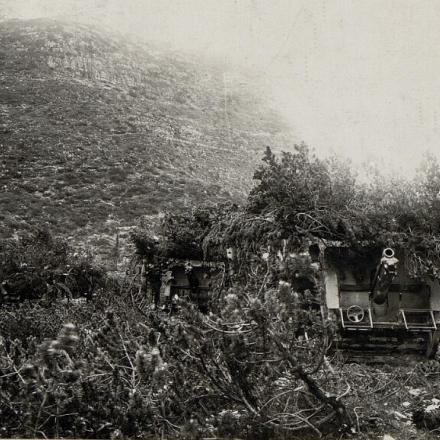 Cannone da campo da 8 cm M.05 in posizione in Val di Galmarara. © bildarchivaustria.at_Preview_15628212
