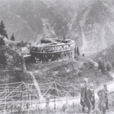 Il forte Strino (Werk Strino) dello "Sbarramento Tonale"