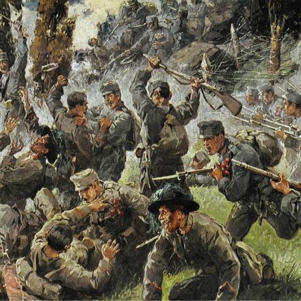  Mischia sul Doberdò di R.A. Höger - Fonte: immagine di pubblico dominio