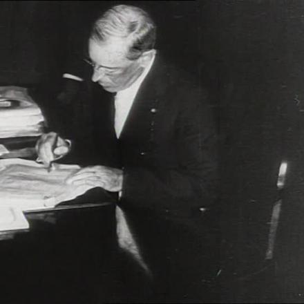 Il Presidente degli USA Woodrow Wilson